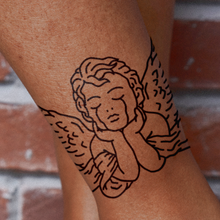 Blink by Doomcore is a temporary tattoo from inkbox - 1
