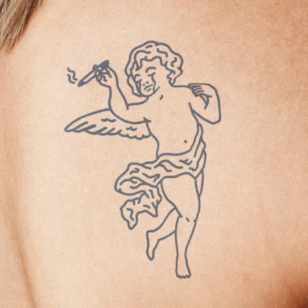 Chaste by Doomcore is a temporary tattoo from inkbox - 1