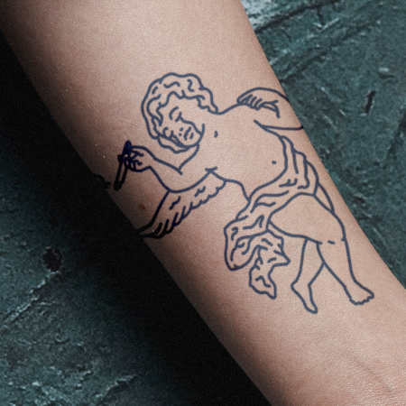 Chaste by Doomcore is a temporary tattoo from inkbox - 0