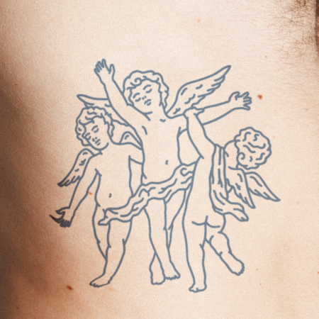 Cherubim by Doomcore is a temporary tattoo from inkbox - 1