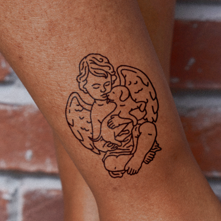 Puritas by Doomcore is a temporary tattoo from inkbox - 0