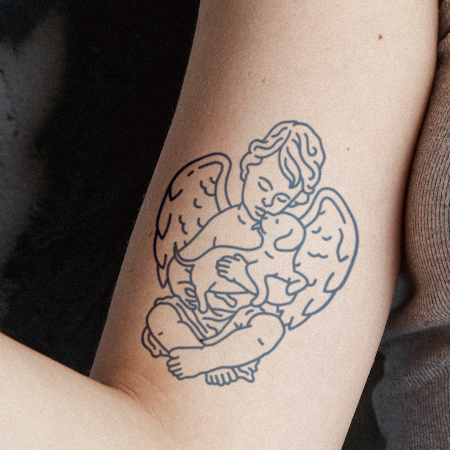 Puritas by Doomcore is a temporary tattoo from inkbox - 1