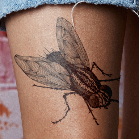 Diptera by Flobarink is a temporary tattoo from inkbox - 0