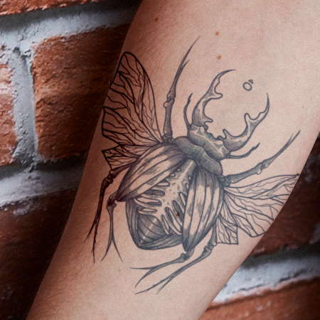 Skalbug by Kiryadi is a temporary tattoo from inkbox - 0