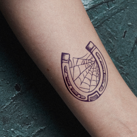 No Luck by Cheyenne Gauthier is a temporary tattoo from inkbox - 1