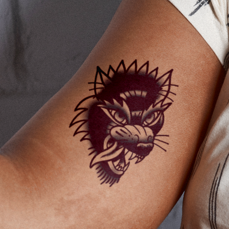 Wolvie by inkbox is a Animals temporary tattoo from inkbox - main