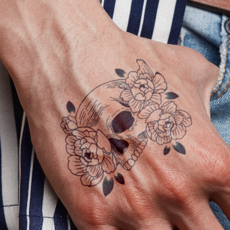 Botan by Cecilia Gomez is a Flowers temporary tattoo from inkbox - main