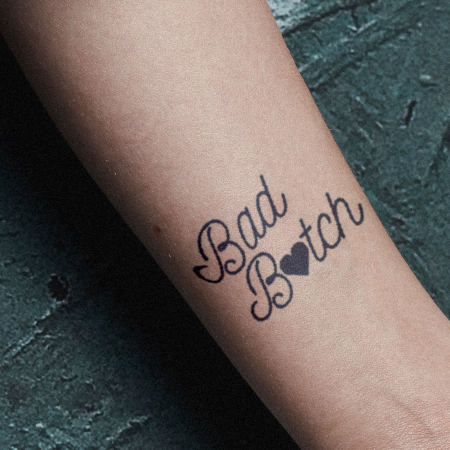 Oups by Marion is a Hearts temporary tattoo from inkbox - main