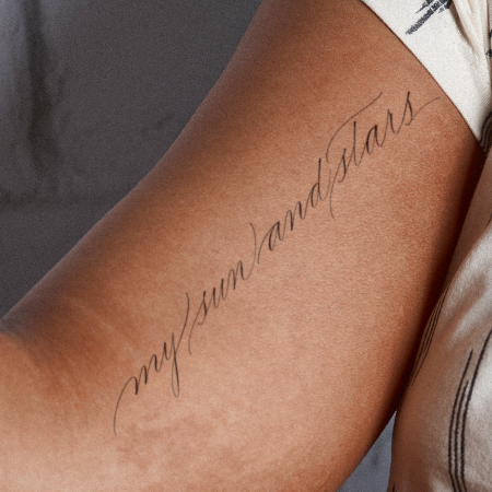 Khaleesi by Isabel Dusmann is a Quotes temporary tattoo from inkbox - main