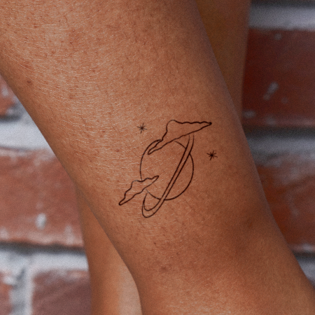 Saturnalia by Mikie Jae is a temporary tattoo from inkbox - 1