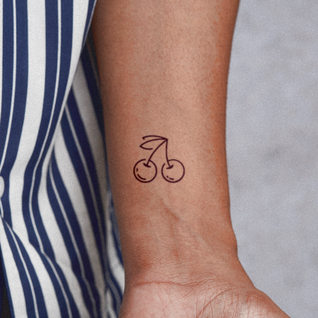 Tart by Hillary Degenkolb is a Minimal temporary tattoo from inkbox - compliment