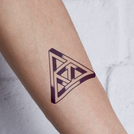 Triunity by Felipe Sena is a temporary tattoo from inkbox - 1