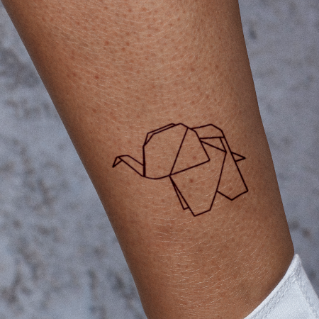 Zou by Geige Silver is a temporary tattoo from inkbox - 0