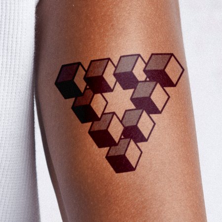 Tribar by Miguel Romero is a temporary tattoo from inkbox - 1