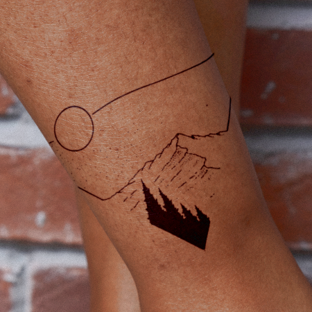 Twilight Hour by Werdgra is a temporary tattoo from inkbox - 1
