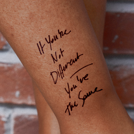 Distinct by wrdbnr is a temporary tattoo from inkbox - 0