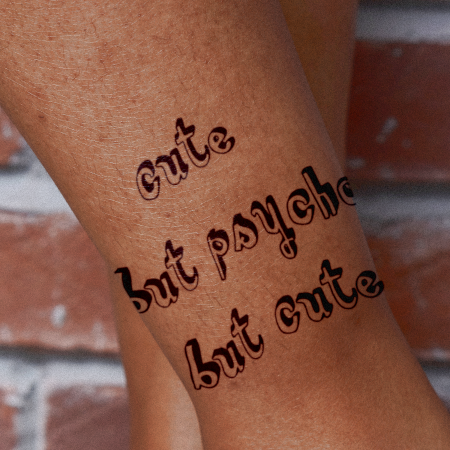 Cute by Ella is a temporary tattoo from inkbox - 0