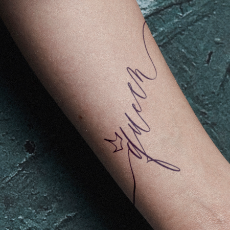 Yaaas by Isabel Dusmann is a temporary tattoo from inkbox - 1