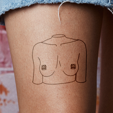 Antioch by Jean Valencia is a temporary tattoo from inkbox - 1