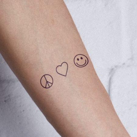 Keys by Geige Silver is a temporary tattoo from inkbox - 1