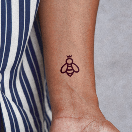 Queen Bee by inkbox is a temporary tattoo from inkbox - 1