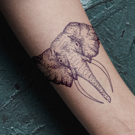 Toto by Britney Olivares is a temporary tattoo from inkbox - 0