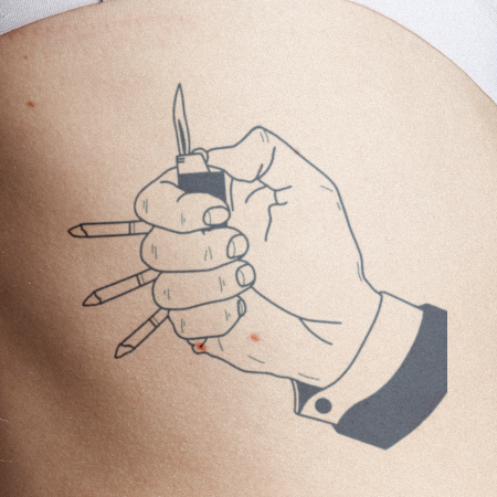 Pass It On by Noil Culture is a temporary tattoo from inkbox - 1