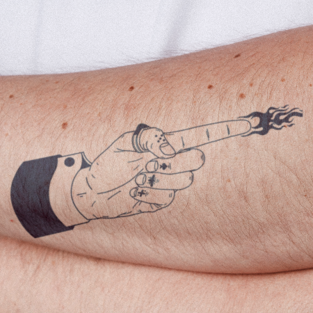 Mister Midas by Noil Culture is a temporary tattoo from inkbox - 1