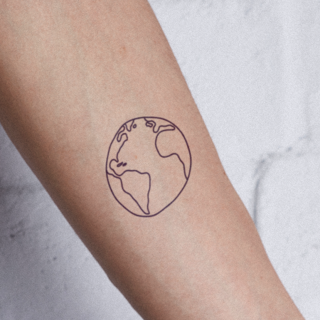 Home by apheria is a temporary tattoo from inkbox - 0