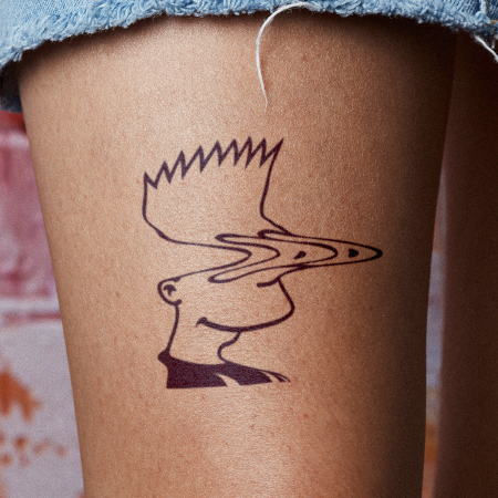 Bort by Felipe Sena is a temporary tattoo from inkbox - 0