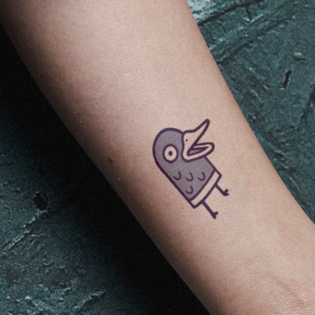 Duckhead by sketchnate is a temporary tattoo from inkbox - 0
