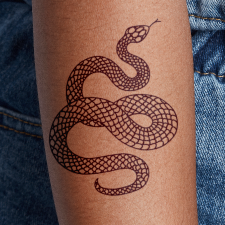 Hebi by Mr Preston is a temporary tattoo from inkbox - 1
