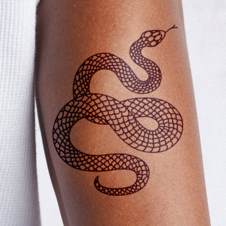 Hebi by Mr Preston is a temporary tattoo from inkbox - 0