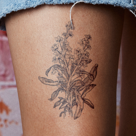 Puawai by Andra Bogdan is a temporary tattoo from inkbox - 1