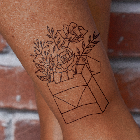 Kriativ by Britney Olivares is a temporary tattoo from inkbox - 1