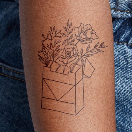 Kriativ by Britney Olivares is a temporary tattoo from inkbox - 0