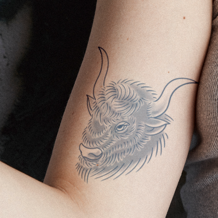 Oxxie by David Clifton is a temporary tattoo from inkbox - 0