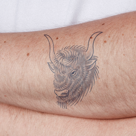 Oxxie by David Clifton is a temporary tattoo from inkbox - 1
