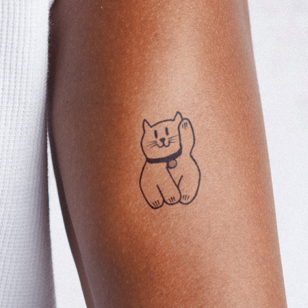 Cayet by Felipe Sena is a temporary tattoo from inkbox - 1