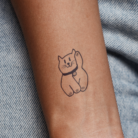 Cayet by Felipe Sena is a temporary tattoo from inkbox - 0