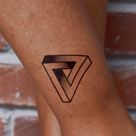 Impossible by Ignacio Hinojosa is a Geometric temporary tattoo from inkbox - main