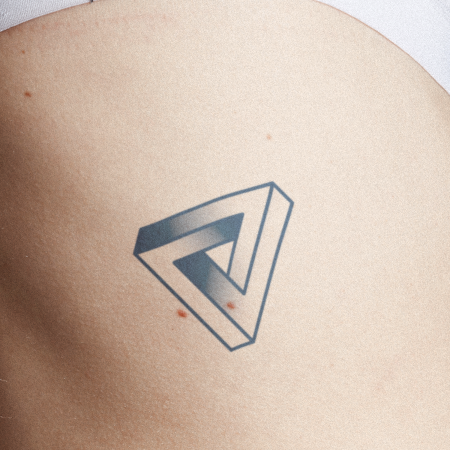 Impossible by Ignacio Hinojosa is a Geometric temporary tattoo from inkbox - compliment