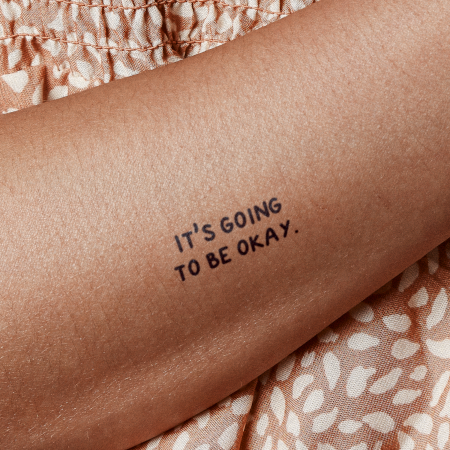 Promise by Melina is a Quotes temporary tattoo from inkbox - main