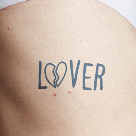 Broken Up by Sleestak is a Quotes temporary tattoo from inkbox - main