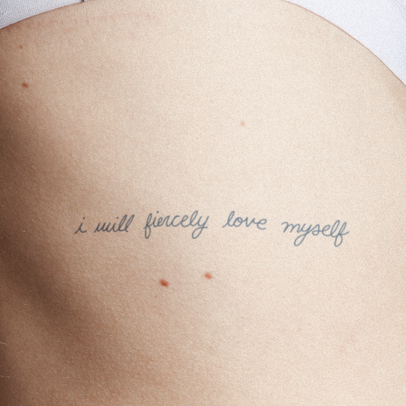 Fierce by novaraye is a Quotes temporary tattoo from inkbox - compliment