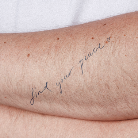 Overcome by novaraye is a Hearts temporary tattoo from inkbox - main