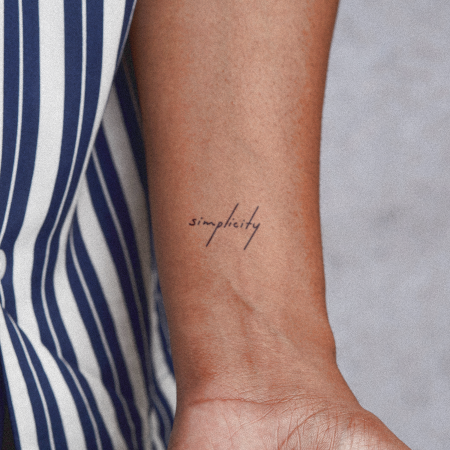 Sumina by novaraye is a Quotes temporary tattoo from inkbox - compliment