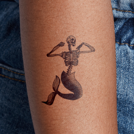 Merperson by Sebastian Eisenberg is a temporary tattoo from inkbox - main