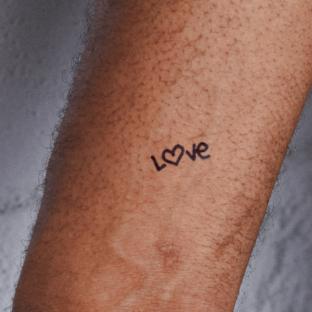 Hartie by sketchnate is a Hearts temporary tattoo from inkbox - main
