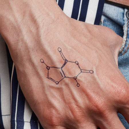 Chocolate by Elvis Ndayishimiye is a Science temporary tattoo from inkbox - main